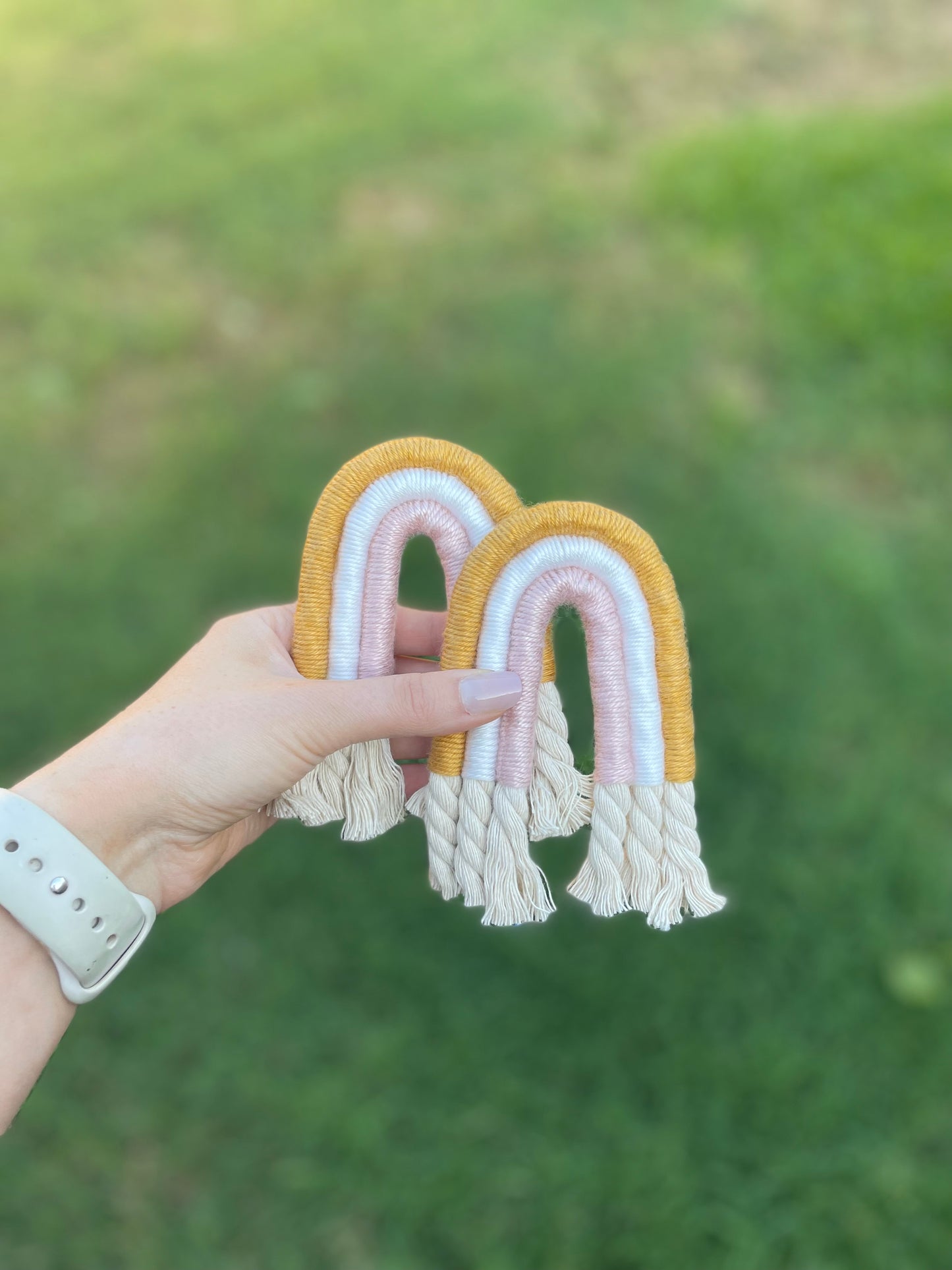 Rainbow Car Charm