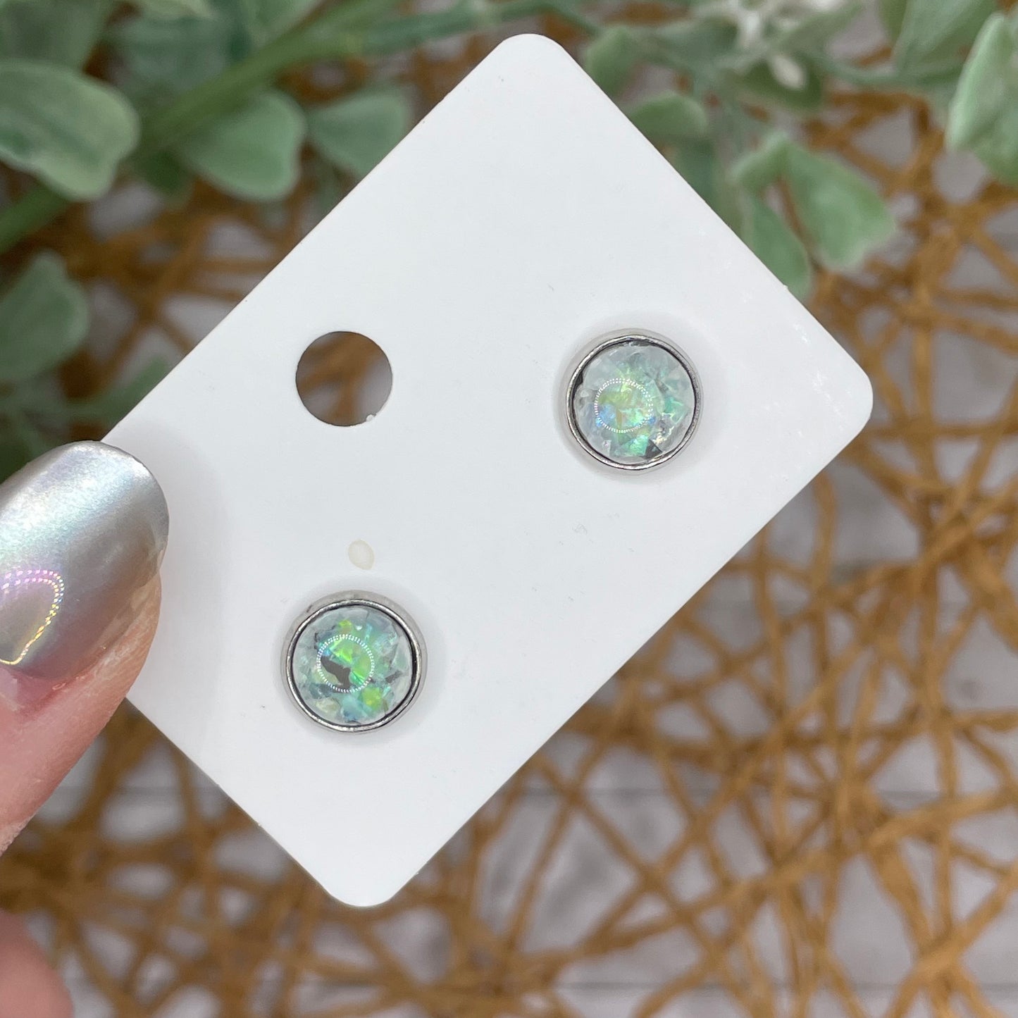 Opal Earrings