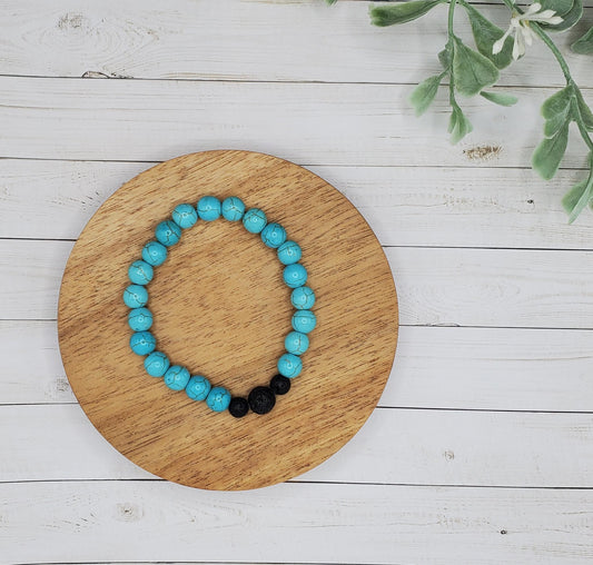 Semi-Precious Oil Diffuser Bracelets